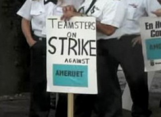 Striking pilots demand bathroom
