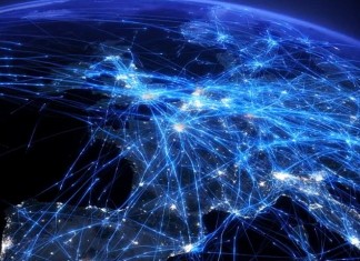 Europe: Nice Air Traffic Visualisation